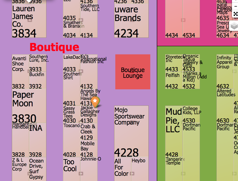 Surf Expo Floor Plan Sept 8-10, 2016